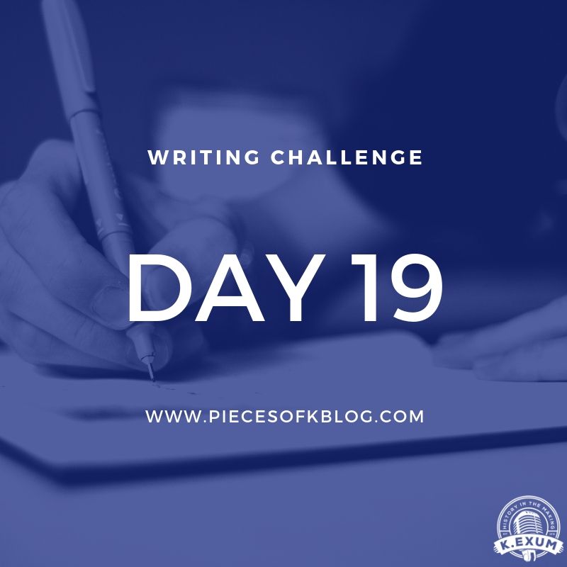 Day 19(Writing Challenge)